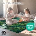 thumbnail image 4 of ODIKA 6'x9' Machine Washable Non-Slip Area Rug, Charming Pine Tree Landscape High Traffic Rug, Green, 27986, 4 of 7