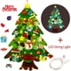 thumbnail image 2 of Árbol de Navidad de fieltro, juego de Navidad para árbol de Navidad, réplica colgante para regalo de Navidad para niños Adepaton LN-0726, 2 of 8