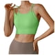 thumbnail image 3 of WILLBEST Brasier Transparente Mujer Sujetador Deportivo Con Espalda Cruzada Para Mujer, Acolchado, Espalda Cruzada, Top Corto Para Entrenamiento, Yoga, Gimnasio, 3 of 4