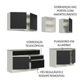 thumbnail image 4 of Cocina Integral Completa Modular Madesa Glamy 240cm BN 06, 4 of 5