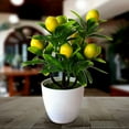 thumbnail image 6 of Sufanic Artificial Potted Flowers Fake False Plant Outdoor Yard Garden Home In Pot Decor, 6 of 6