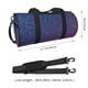 thumbnail image 2 of Easygdp Violet Glitter Bolsa de Viaje, Bolsa de Mano, Bolsa de Gimnasio, Bolsa de Equipaje para Viaje, 2 of 6