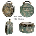 thumbnail image 3 of Baguery PVC Clock Shaped Crossbody Bag - Waterproof Adjustable Shoulder Purse for Women, 3 of 7