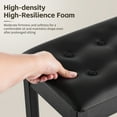 thumbnail image 2 of Uxcell Banc de Piano Banc de Clavier avec Coussin Rembourré et Compartiment de Rangement, 2 of 7