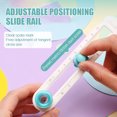 thumbnail image 4 of Circle Paper Cutter, Adjustable 2-20 cm Craft Cutting Tool for Scrapbooking Cards and Paper Crafts, 4 of 7