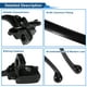 thumbnail image 4 of Palancas de freno de embrague delanteras para Honda Magna Shadow Spirit para Suzuki Intruder para Yamaha Vstar para Kawasaki Vulcan Palanca de manillar de motocicleta Negra, 4 of 7