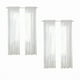 thumbnail image 1 of Cortinas Transparentes Blancas para Ventana 90 Pulgadas de 4 Paneles Cortinas Blancas Transparentes Cortinas Transparentes Panel Básico de Bolsillo de Varilla, 1 of 5