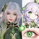 thumbnail image 2 of Lentes de contacto de colores para Halloween, lentillas circulares para Cosplay, Genshin Nahida, Hutao, 2 unidades, 2 of 4