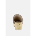 thumbnail image 5 of DARCIE Taupe Suede Clogs, 5 of 6