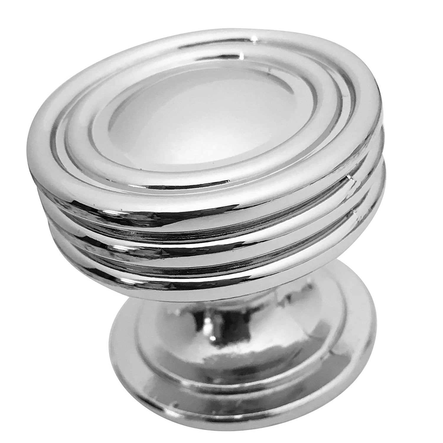 Polished Chrome Knob By Southern Hills, Round Knobs, 1