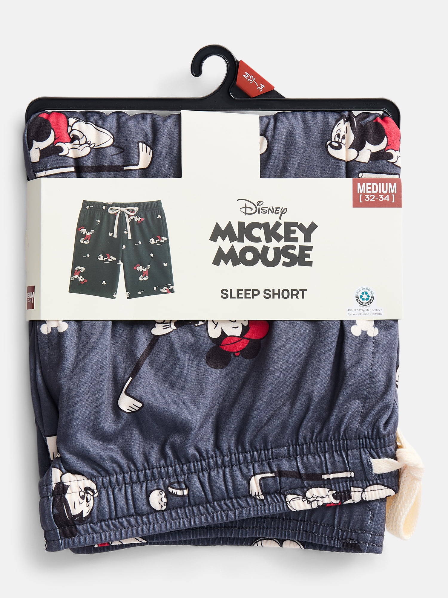Mickey Mouse Men's Golf Lounge Shorts, Sizes S-2XL