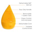 thumbnail image 3 of Humidificador ultrasónico Cool Mist de 3,8 litros para dormitorio, color naranja, 3 of 9
