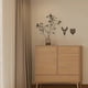 thumbnail image 5 of 2 juegos de llaveros de oso y ciervo para pared, ganchos de madera con forma de alce para colgar llaves, organizador de llaves, decoración de oso, ganchos de madera para habitación., 5 of 7