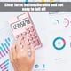 thumbnail image 5 of Xihbxyly Ofertas Prime Calculadora Portátil para Estudiantes, de 8 Dígitos, para El Hogar, La Oficina, Calculadora Básica para Estudiantes con Carga Solar, Tiempo de Espera Muy Prolongado, 5 of 7