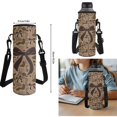 thumbnail image 7 of HUISEFOR Brown Camo Bow Kids Backpack Set 17 Inch Flap School Bag with Lunch Bag, Pencil Case and Water Bottle Holder Large Capacity for Girls 6-8, 1st-3rd Grade, 7 of 7