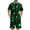 Beige, variant on Halloween 2 Piece Set Men Pumpkin Castle Round Neck Spooky T Shirts Matching Candy Witch Hat Bermuda Funny Shorts, S