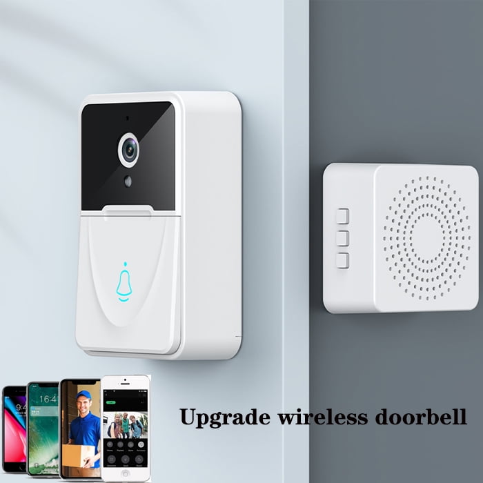 Wireless Doorbell WiFi Smart Life Night Vision + HD Video + Cloud Storage + Intercom