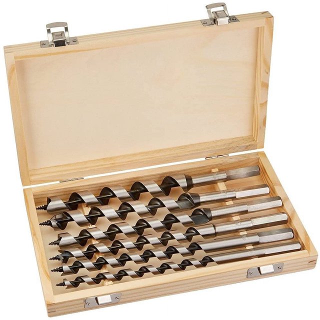6-20mm Wood Drill Bit Set, 6 Pieces, 230mm Length, For Various Sizes