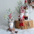 thumbnail image 6 of 3PCS Gnomes Doll Lovely Knitted Hat Mini Xmas Tree Holiday Atmosphere Props Desktop Ornament Faceless Doll Merry Christmas Party Decoration Children Gift, 6 of 6