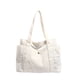 thumbnail image 2 of Xihbxyly Bolso Tote de Gran Capacidad para Mujer, Diseño de Lona Multibolsillos, Moderno Bolso de Hombro con Borlas, Ideal para Ir de Compras, Viajar, Trabajar, Un Regalo Elegante para Ella, 39 X 27, 2 of 6