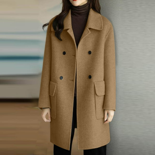 LOVZFMLL Vestes pour Femmes Nouveau Manteau Parka Long Chaud d'Hiver pour Femmes