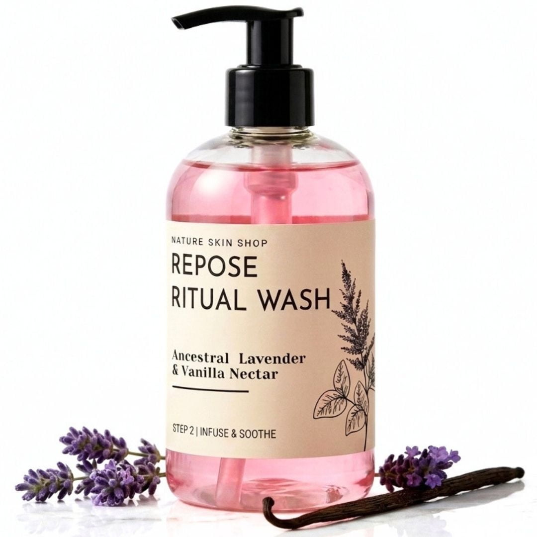 Nature Skin Shop Sleep Time Shower Gel Calming Nighttime Body Wash Sulfate Free 16 oz