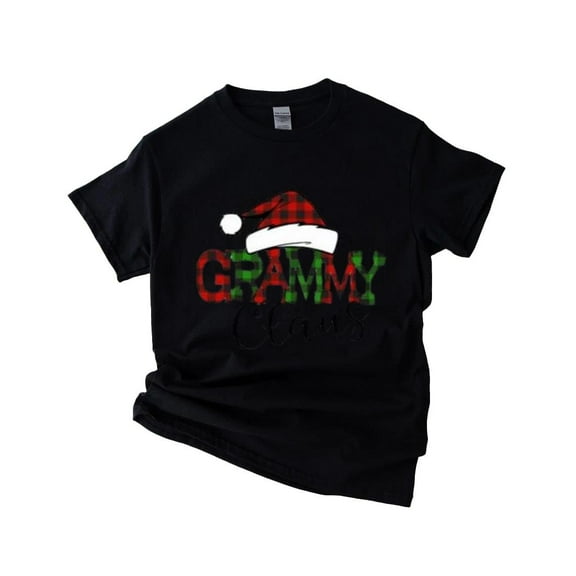 Grammy Claus Funny Holiday Grandma Christmas Gift Design T-Shirt , Hoodie , Sweatshirt, for men & women, up to size 5XL.