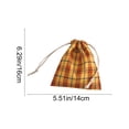 thumbnail image 2 of JVBTVB Easter Candy Drawstring Storage Bags - Small Item Pouch Dustproof Polyester 6.3in for Home Office Classroom Easter Parties, 2 of 6