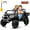 Black, variant on Joyracer 24V Ride on Toys 4WD 2 Seater Ride on Car Truck with Remote Control, Electric Car for Kids w/ Dump Bed/ Shovel, 4-Wheeler Spring Suspension, Music,Green