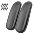 thumbnail image 1 of 2025 Replacement Office Chair Armrest Pads (Set of 2) - Arm Rest Pad New Part Replacements for Office Chairs Armrests - Black, 1 of 5