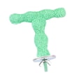 thumbnail image 3 of Percha para loros, juguete para jaula de pájaros, fácil de instalar, portátil, para patas de jaula. Verde, 3 of 9