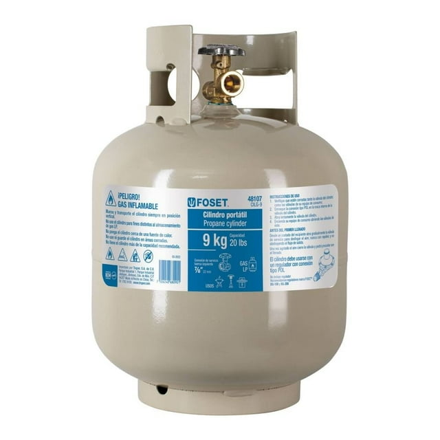 Tanque de Gas Foset Portátil 9 Kg CILG-9