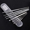thumbnail image 3 of Ear Wax Removal Kit, Ear Wax Remover, 8 Pcs Ear Cleaning Tools Stainless Steel Ear Cleaner Ear Picks Earwax Removal Tool Set with Brush and Storage Box for Children and Adults, 3 of 7