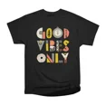 thumbnail image 3 of Good vibes only T-Shirt Tee Gift For Him Merch For Her Apparel For Friend, 3 of 4
