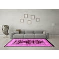 thumbnail image 3 of Ahgly Company Indoor Rectangle Oriental Pink Industrial Area Rugs, 7' x 9', 3 of 4