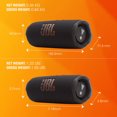 thumbnail image 5 of Restored JBL Flip 7 Portable waterproof and drop-proof speaker, Bold JBL Pro Sound with AI Sound Boost, 16Hrs of Playtime, and PushLock system with interchangeable accessories Red Refurbished, 5 of 7