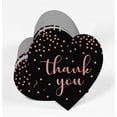 thumbnail image 3 of Inkdotpot Rose Gold Foil Paper Hang Tags Thank You Bridal Shower-Baby Shower-Retirement-Wedding-Birthday Favor Tags 100 Pieces, 3 of 8