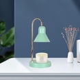 thumbnail image 4 of Calentador de velas con enchufe, luz derretida, portavelas de té, yoga Verde, 4 of 9
