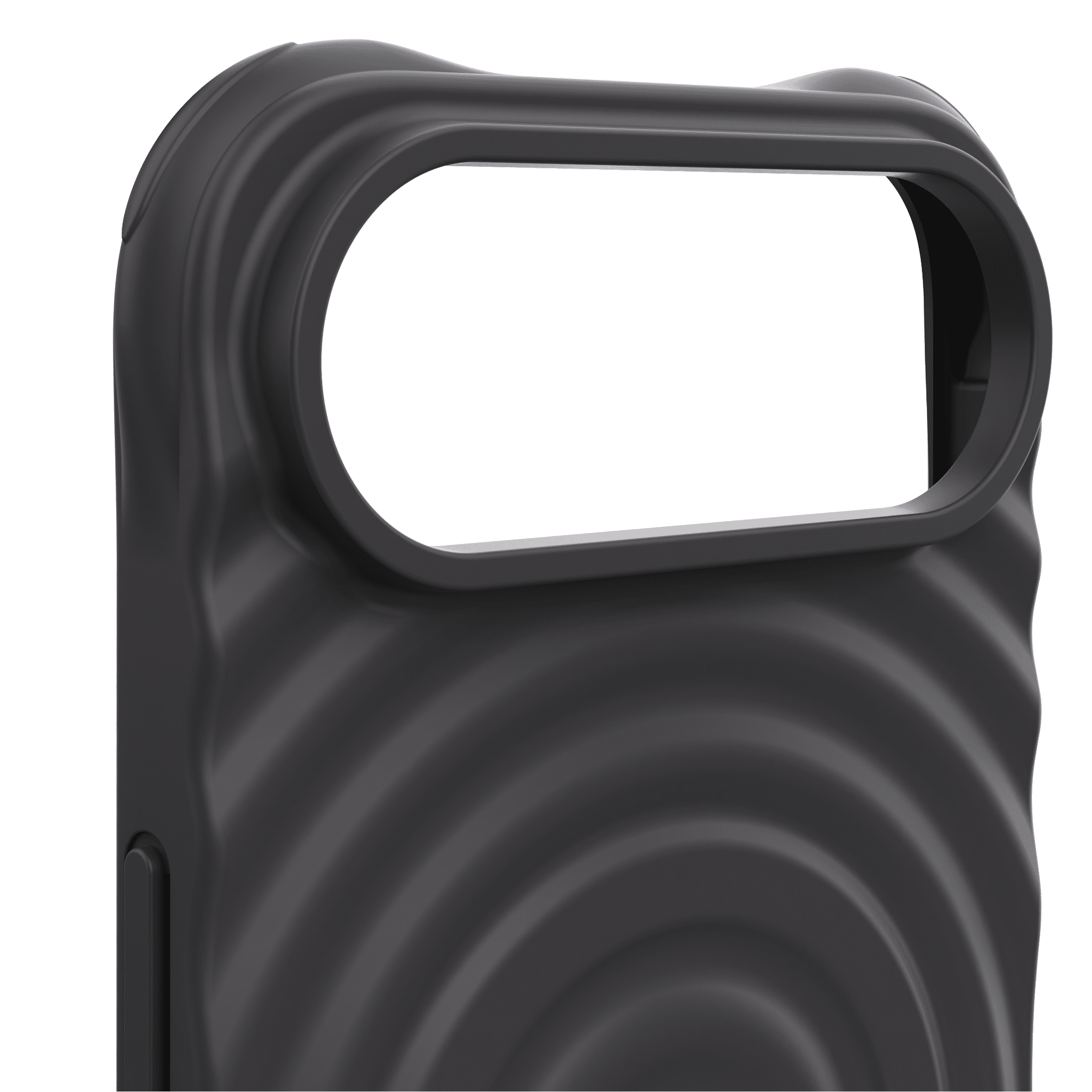 onn iPhone Air Case, MagSafe Compatible Bumper Phone Case for Apple iPhone, Black
