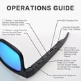 thumbnail image 2 of Polarized Sunglasses Bluetooth Bone Conduction Headset Smart Glasses Wireless Sport Stereo Audio Headphone Sunglasses, 2 of 5