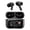 Black, variant on RCA WAVE-48 TWS Bluetooth In-Ear Earbuds with Mics, On-Ear Controls, ANC, Charging Case with Screen, up to 6 Hours Play Time , White