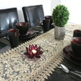 thumbnail image 6 of Tulla Table Runner Red ,White, Black or Golden 15 Inches wide and Having Various length, 6 of 27