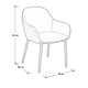 thumbnail image 3 of SILLA SENARA PU GRIS PATAS NEGRAS, 3 of 3