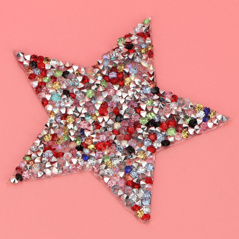 Download LYUMO Rhinestone Applique, Star Applique,10pcs Rhinestone ...