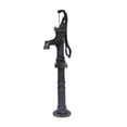 thumbnail image 5 of Hand Water Pump Well Pitcher Cast Iron Press Suction Yard Garden Black + Stand, 5 of 10
