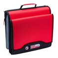 thumbnail image 4 of Med Manager Diabetic Supply Organizer with Insulin Cooler Travel Case, Holds (15) Pill Bottles - (11) Standard Size and (4) Large Bottles, Red, 13 inches x 13 inches x 4.5 inches, 4 of 11