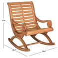 thumbnail image 3 of Pemberly Row Modern / Contemporary Wood Rocking Chair in Natural, 3 of 8