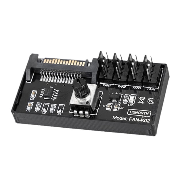 Controlador de velocidad de ventilador PWM Control de concentrador de ventilador PWM Componentes de computadora Servidor profesional de 12 V