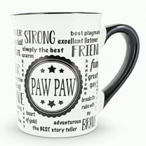 Cottage Creek Pawpaw Mug, Pawpaw Coffee Mug, Ceramic, 16oz., 6" Multicolored