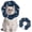 Sponge, variant on BURIBURI Adjustable Recovery Pet Cone E-Collar for Cats Kittens Rabbits, Plastic Elizabeth Protective Collar Wound Healing Practical Neck Cover, Neck Girth 6.1 in